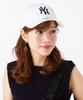 New Era Cap 11434003 Free Men's (JP, Alphabet, Size, White/Black)