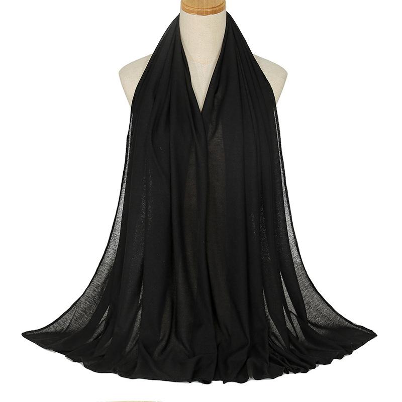 

Мусульманский шифоновый хиджаб шарф женский длинный однотонный головной убор для женщин хиджабы шарфы женские мусульманские вуали джерси хиджабы One Size