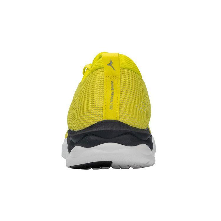 Mizuno Wave Revolt 2 Low Top Running Shoes Men Running Shoes Yellow Black J1GC218109