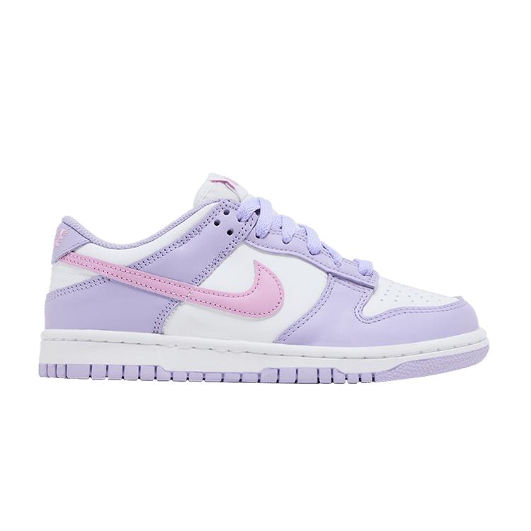 

Nike Кроссовки Dunk Low GS Lilac Bloom Kids Фиолетово-розовые HQ1185-161 35.5