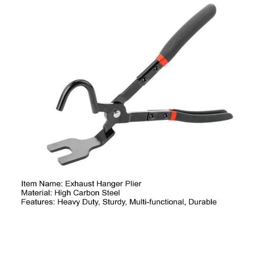 Exhaust Hanger Removal Tool Heavy Duty Exhaust Hanger And Rubber Bracket Separation Pliers for Car Truck Rubber Exhaust Hangers