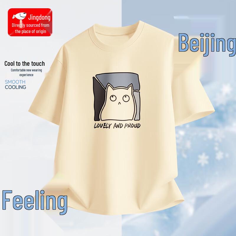 

CHUJI Men s Ice Silk Breathable Sports T-Shirt M