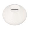 Flame Air Diffuser 130ml Waterless Auto Off Protection 7 Colors Ultrasound USB Aromatherapy Diffuser for Desk White