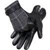 GSG Leather Cold Weather Smartphone Driving Gloves with Cashmere Popular Winter Gloves for and Luxury Product 1086 Men's Gloves, Protection,