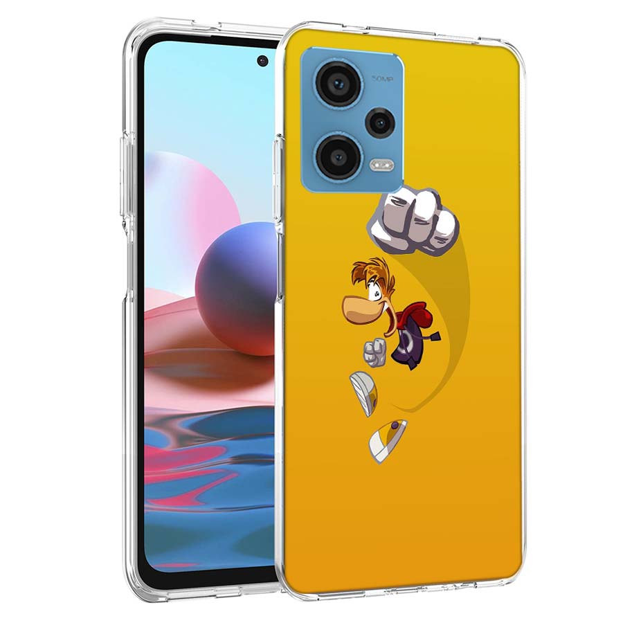 Game Rayman Legends Phone Case For Redmi Note 13 12 14 15 Pro Plus 13R 11 11T 11E 11S 10 Pro 10S 9 9S Cover Cell Clear TPU Capa