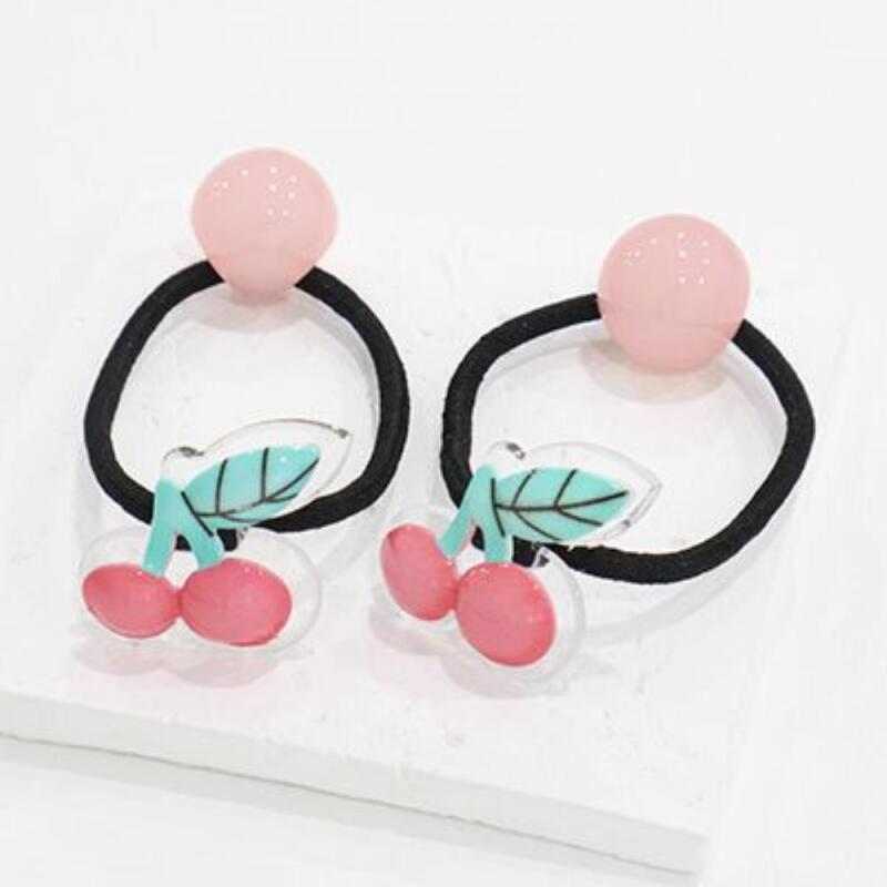 

Women s Accessories Fruit Drop Rubber Band Set A28976_Single Item