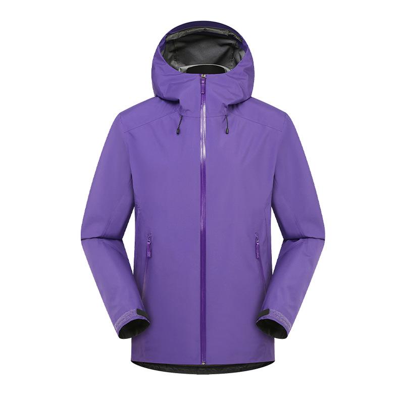 Unisex Windproof Hooded Softshell Windbreaker - Lightweight Outdoor Jacket for Spring & Autumn