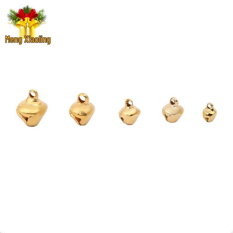 Colorful Metal Retro Christmas Bell Pet Jewelry Accessories