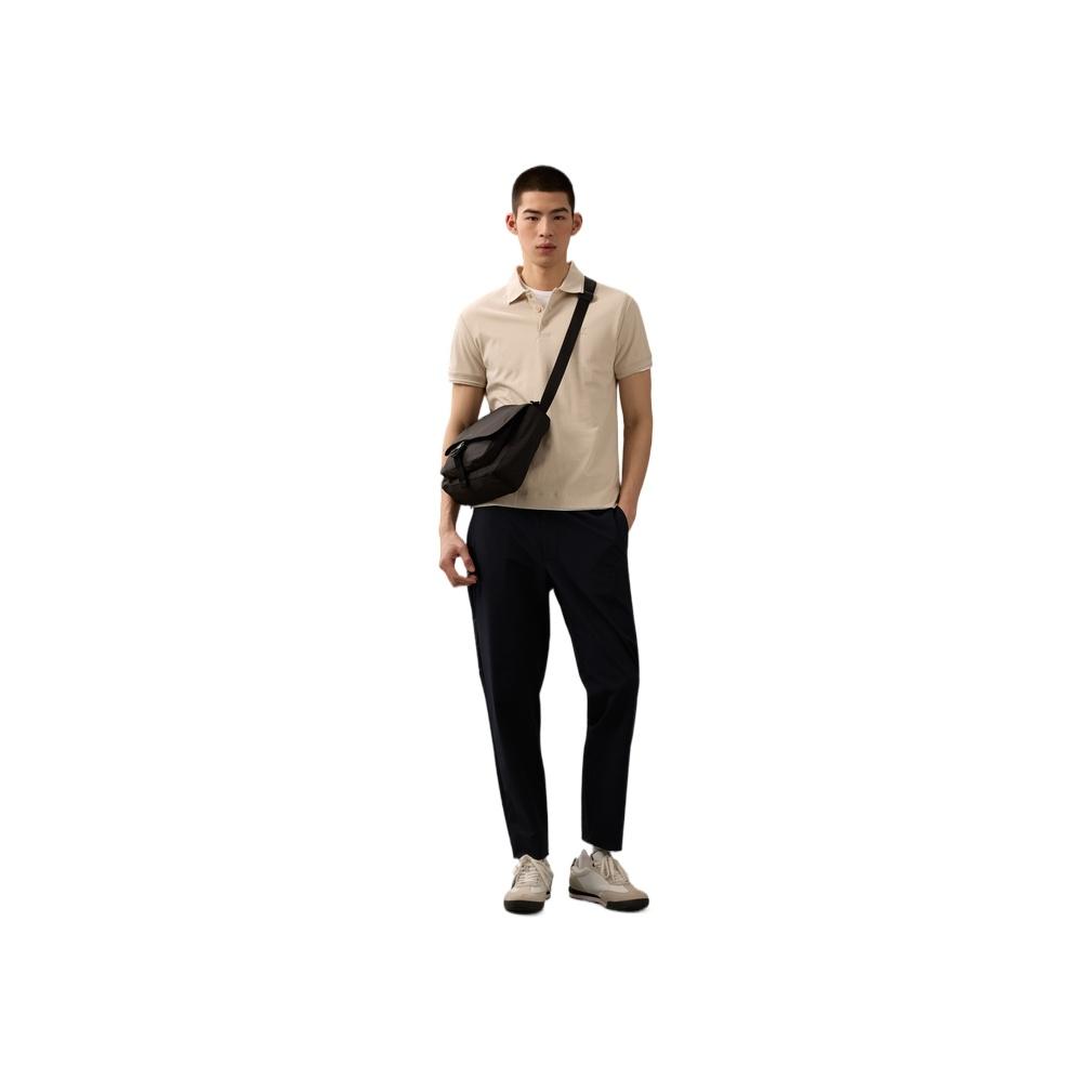 New CALVIN KLEIN Fabric Shoulder Bag Men's Space Black 4D3038G-UB1