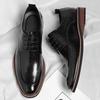 Fashion Handmade Soft Male Oxford Shoes Stylish Casual Business Shoes for Men Leisure Walk Derby Shoes New Arrival Formal Dress Footwear
