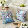 Fashion T-Tokidoki Cushion Cover Natural Linen Organic Fabric Double-Sided Printing Sofa Home Decor Gift Pillow Case