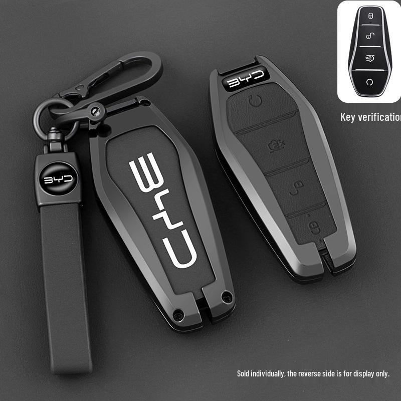 BYD Han Key Case: Metal Shell for Han DMI, Han EV, Qin, Yuan, Song PLUS, Tang