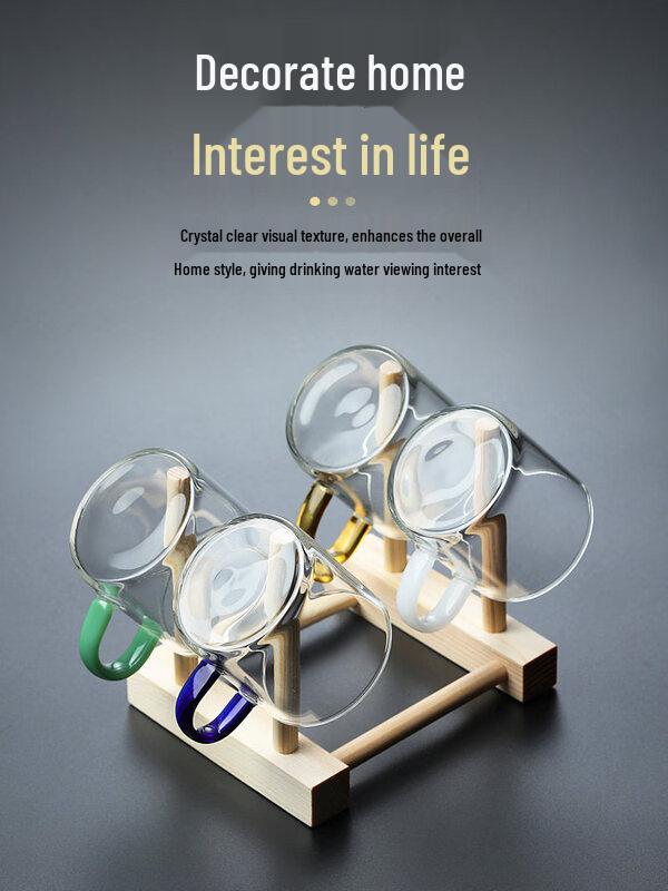 ZISIZ Heat-Resistant Glass Teacup