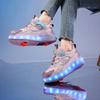 Children's 4-wheel Invisible Roller Skate Shoes Adult Roller Skates Boys' Wheel Shoes Girls' Skates Shoes With Wheels Sneaker
