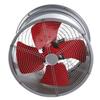 Powerful Industrial Cylindrical Axial Exhaust Fan for Commercial or Household Kitchens and Food Stalls