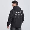 Dibinze Men's Plus Size Hooded Jacket