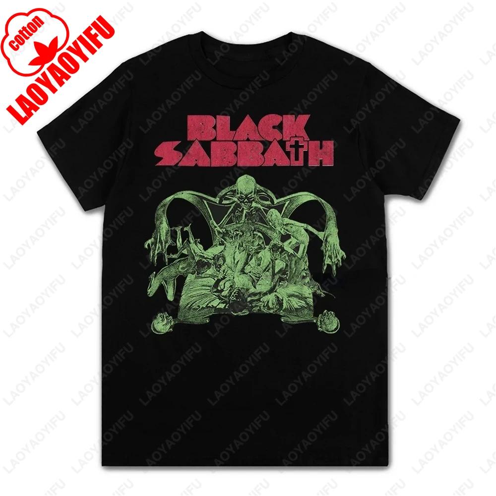 Black Metal Rock Band T Shirt Women Fashion Casual Graphic Short Sleeve  T Shirt Unisex Adult Hiphop Harajuku Style Tshirt