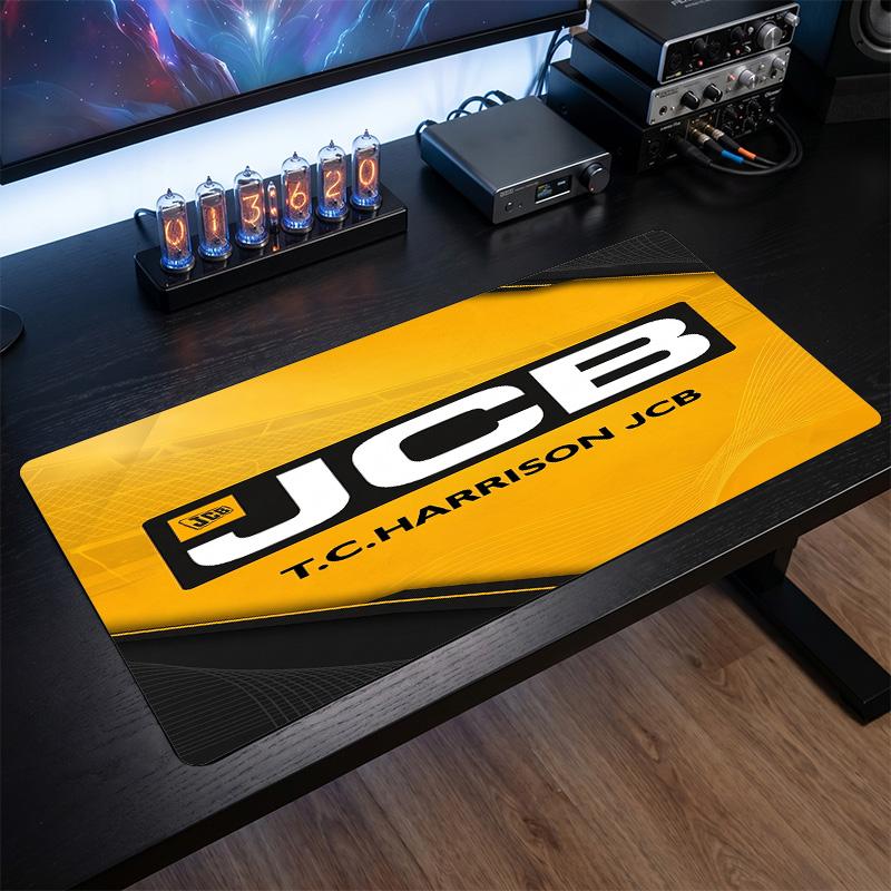 JCB Print Large Mouse Pad Smooth Surface Anti?Slip Desk Mat For Gaming Office Laptop Decoration