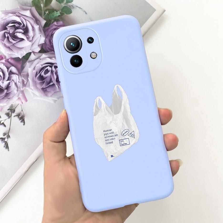 For Xiaomi Mi 11 Lite 5G Case Cute Fashion Painted Cover Soft TPU Phone Case For Xiaomi Mi 11 Pro Mi11 Lite 11Lite Fundas Bumper