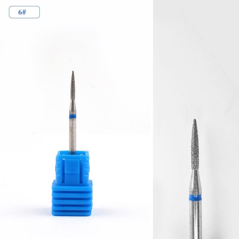 Dispozitiv de tăiat cap de șlefuit de unghii din oțel tungsten pentru manichiură Burghie de metal Freze pentru îndepărtarea unghiilor Instrumente cu gel