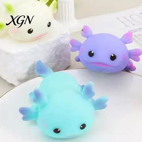 Salamander Decompression Toy Mini Stress Ball Soft Stretchy Cartoon Sensory Fidget Anxiety Relief Animal