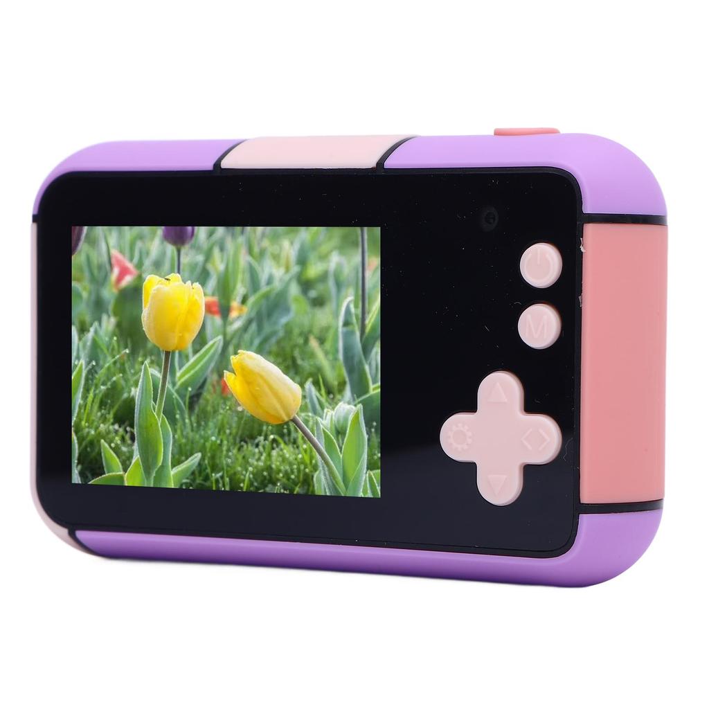 32MP 1080P Digital Camera with 2.4 Inch Screen LED Flash Compact Small Camera Toy with 32G Memory Card for Boys Girls Photography