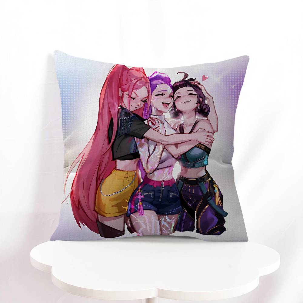 New Demon Hunters Pillowcase Toon Gift Cushion Cover Bedroom Home Sofa Chair Seat Decor Pillow Case