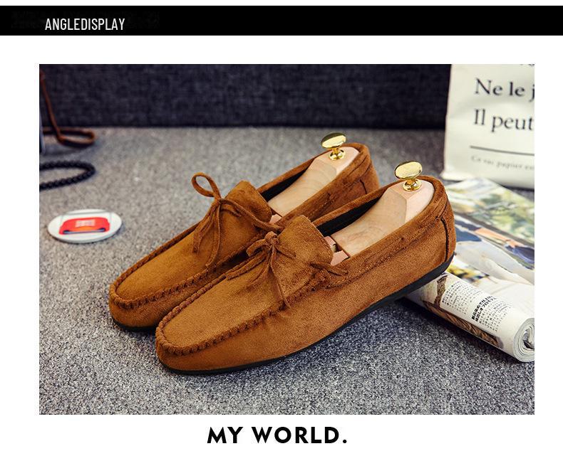 Herrskor 2024 Frostat Andningsbart Slip-On Casual - Koreansk Stil