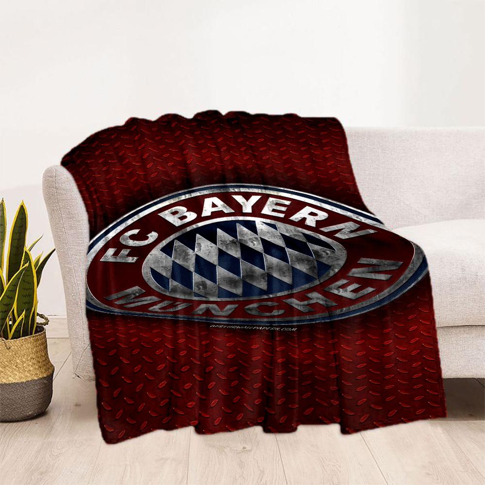 Bayern Munich Blanket Ultra-Soft Suitable for Livingroom Picnics Bedding Four Seasons Universal Stylish Decor