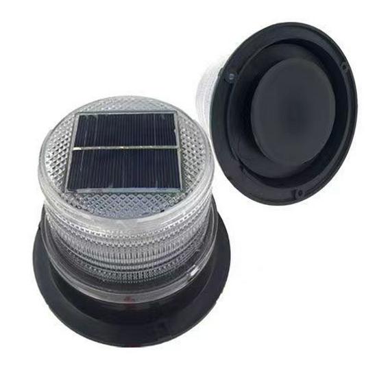 Car Solar Magnetic LED Flashing Light - Night Signal & Warning Lamp