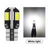 2PCS W5W T10 LED 5730 8SMD Car Interior Bulb Canbus Error Free 12V 194 168 Map Dome Lights Parking Light Auto Signal Lamp