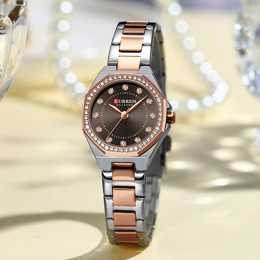 Ladies' Fashion Accessories Diamond Watch Waterproof Women's Light Luxury Quartz Watch Holiday Gift Women's Exquisite Gift Watch