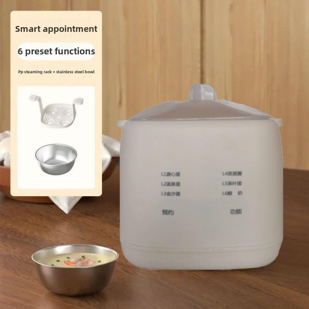 Digital Display Egg Boiler Appointment Time Cooking Machine Rapid Egg Steamer  Breakfast