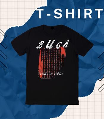 Tricou Bărbați Bush Sixteen Stone Album Roșu 90s Trupa Rock Gavin Rossdale Merch.