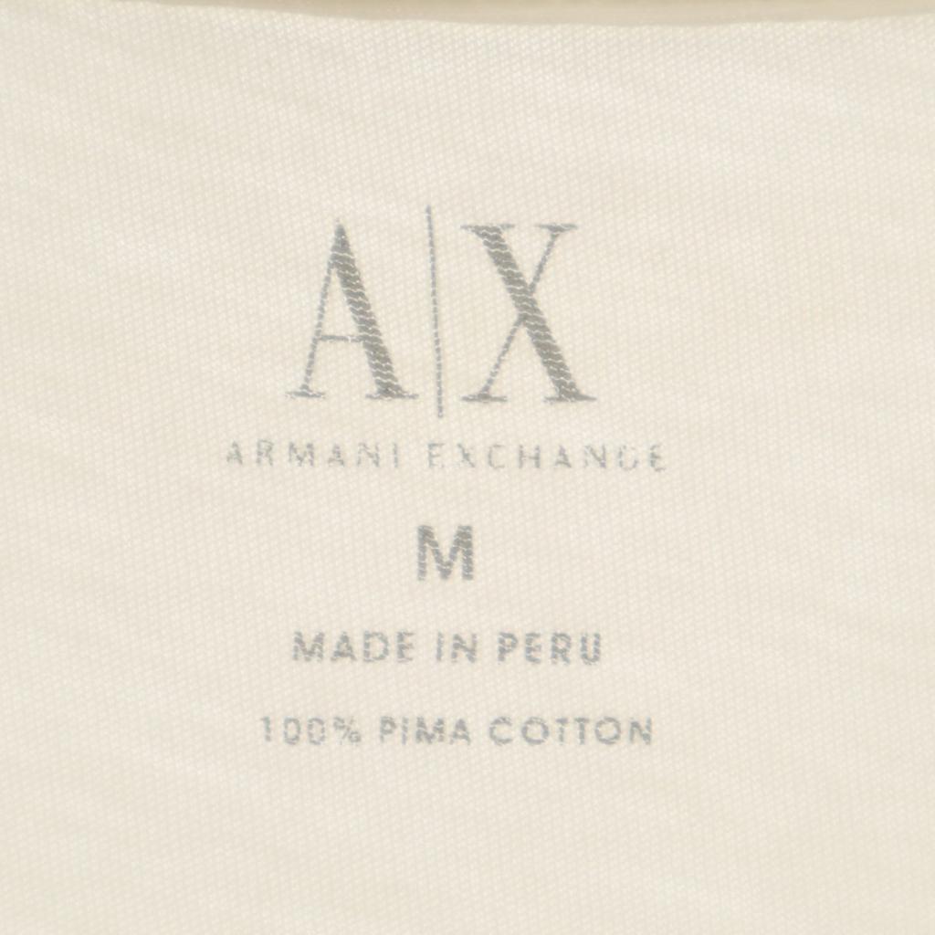 Armani Exchange Short Sleeve T-shirt M White Men's Used