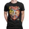 Horror Chucky and Tiffany T Shirt  Hippie T-Shirts Short Sleeve Vintage Tops Summer Cotton O-Neck Oversize Clothing