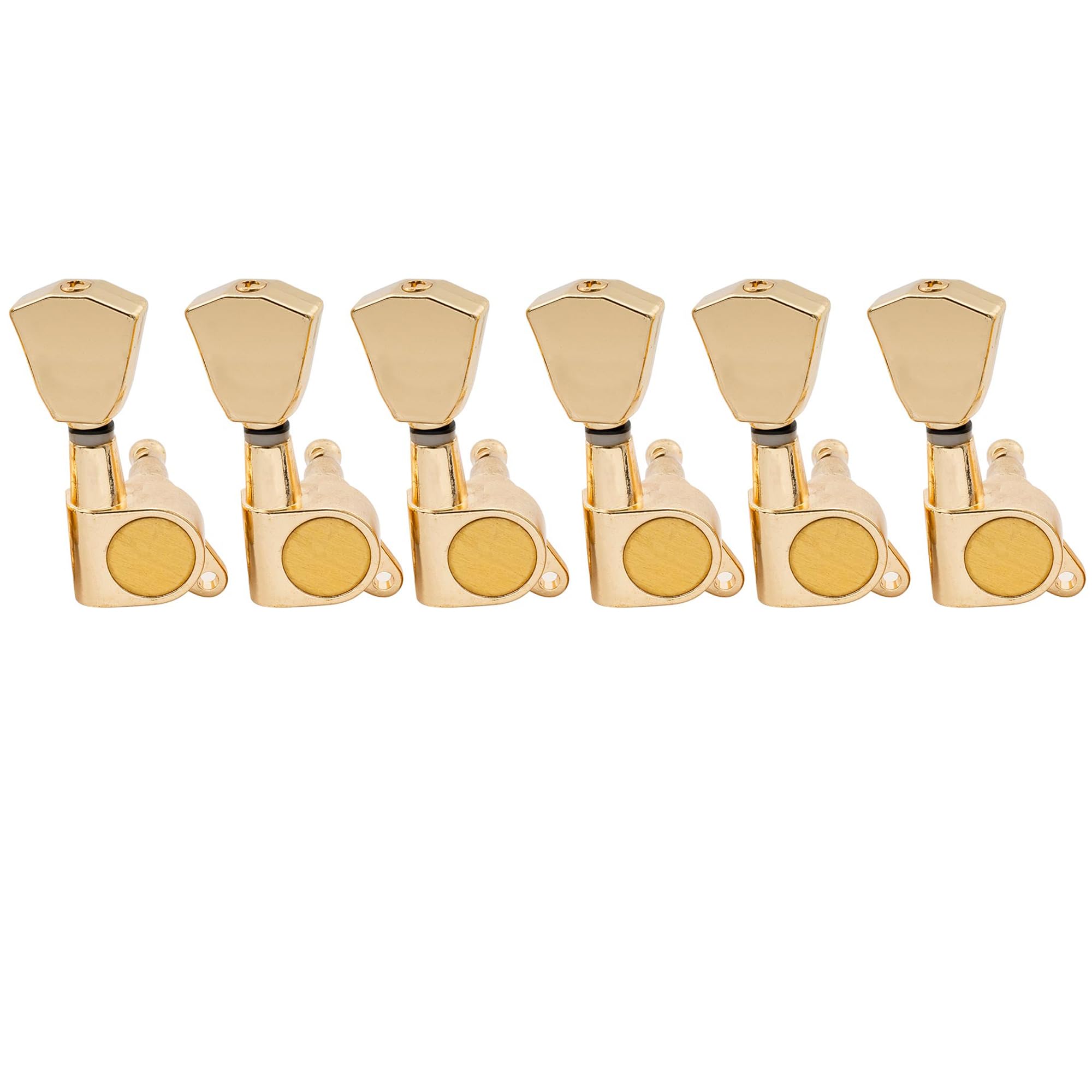 

Musiclily Pro 6-String Stratocaster/Telecaster Guitar Tuners with Gold Keystone Buttons