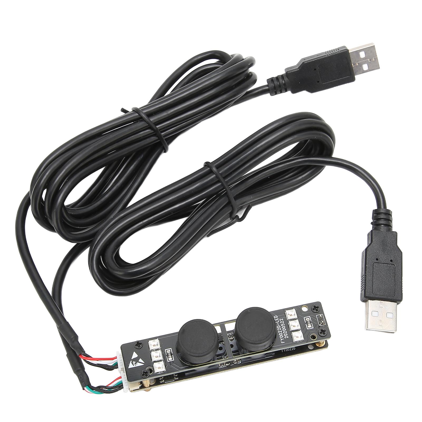 

Модуль USB-камери 2 МП 1080P Кут огляду 90 градусів USB-веб-камера, плата сумісна з для Windows для