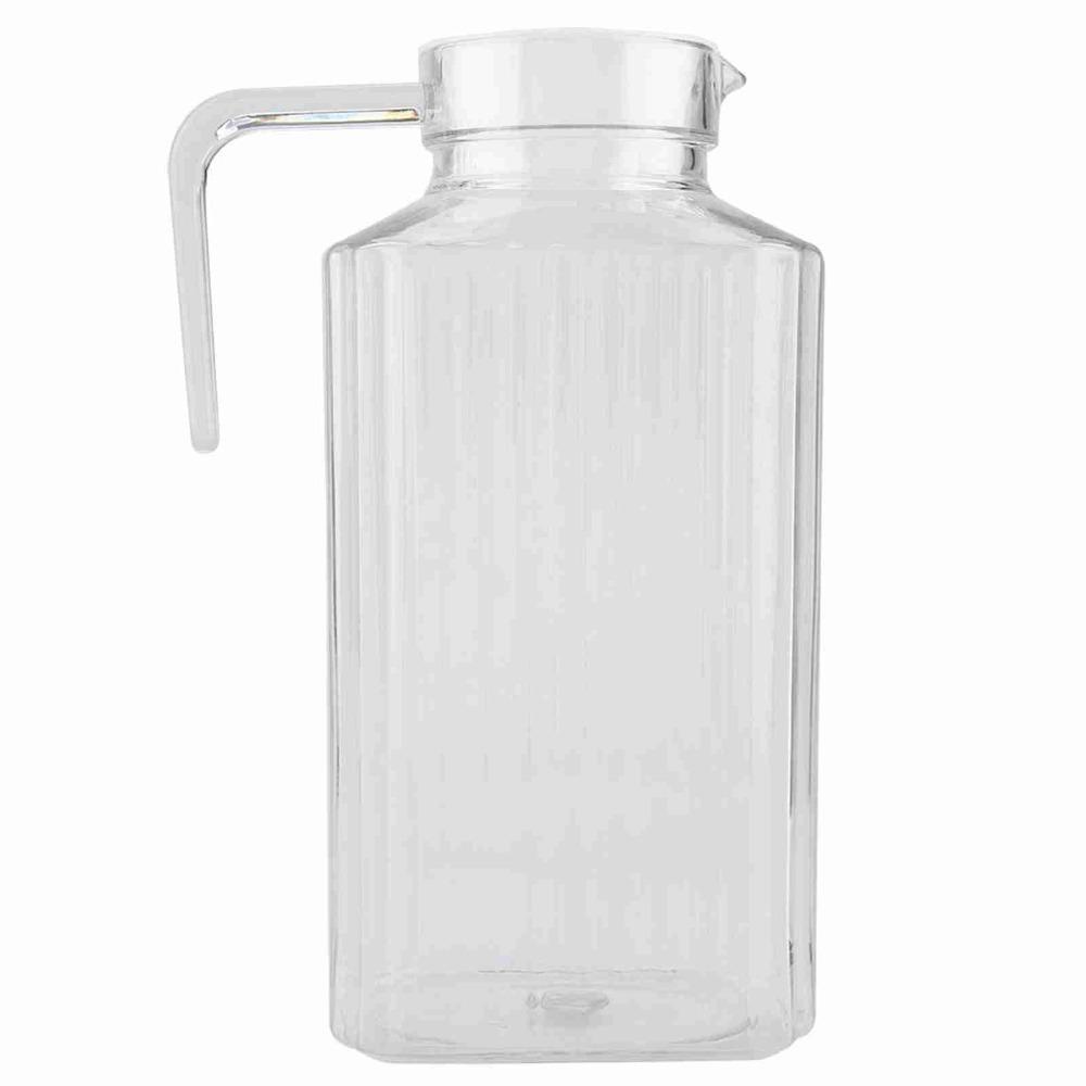 Transparent Acrylic Juice Bottle Acrylic Cold Juice Jug Reusable Water Jug Home