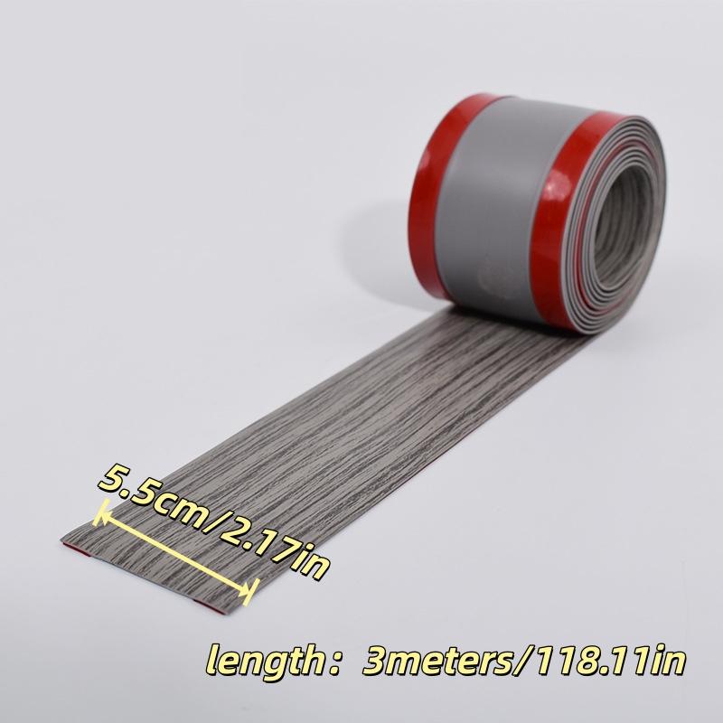 1pc 118.11X2.17in Cable Cover Protector PVC Self-Adhesive Wire Protection Strip Wall And Floor Wire Organizer For Home