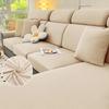 Elastic Sofa Couch Cover Solid Soft Sofa Set Slipcover Living Room Furniture Washable Sectional Sofa Covers Polyester Pets Kids