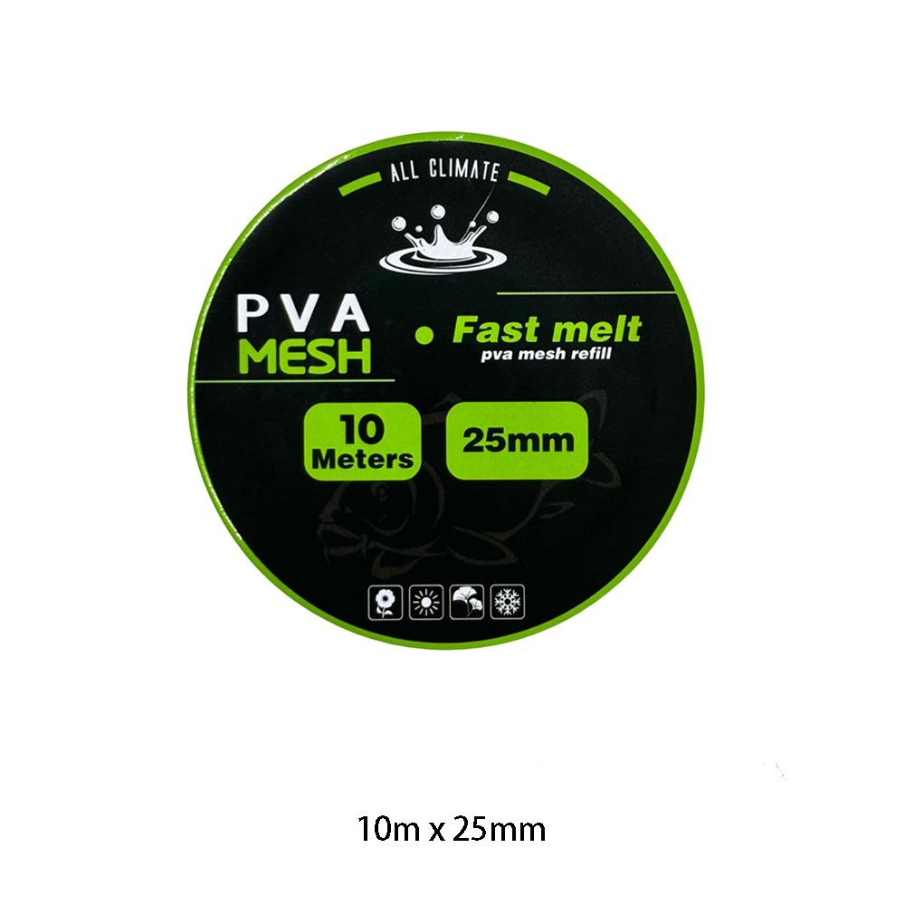 Soluble Bait Wrap Bag Fishing Lures Refill Net Fishing Accessories PVA Lure Mesh Portable for 5/10M 18/25/37MM