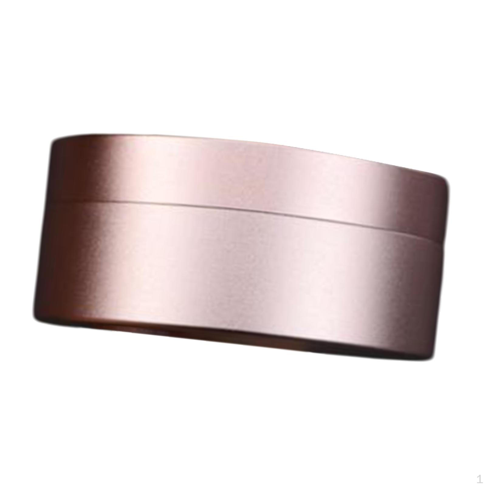 Банка для чая водонепроницаемая с герметичной крышкой для сахара кофе порошка трав S розовое золото S rose gold 1129₽