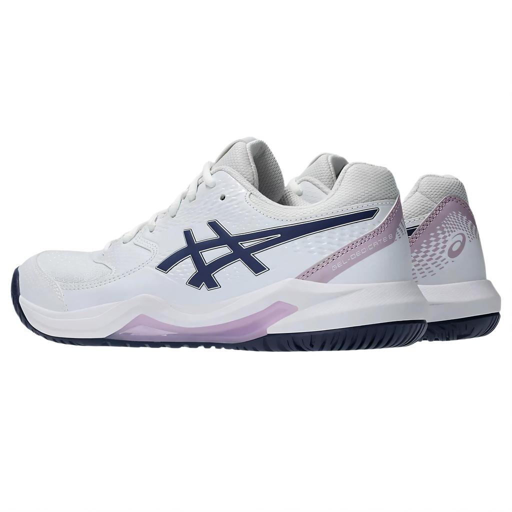 ASICS Gel-Dedicate 8 White Indigo Fog (Womens) Women Sneakers 1042A237-104