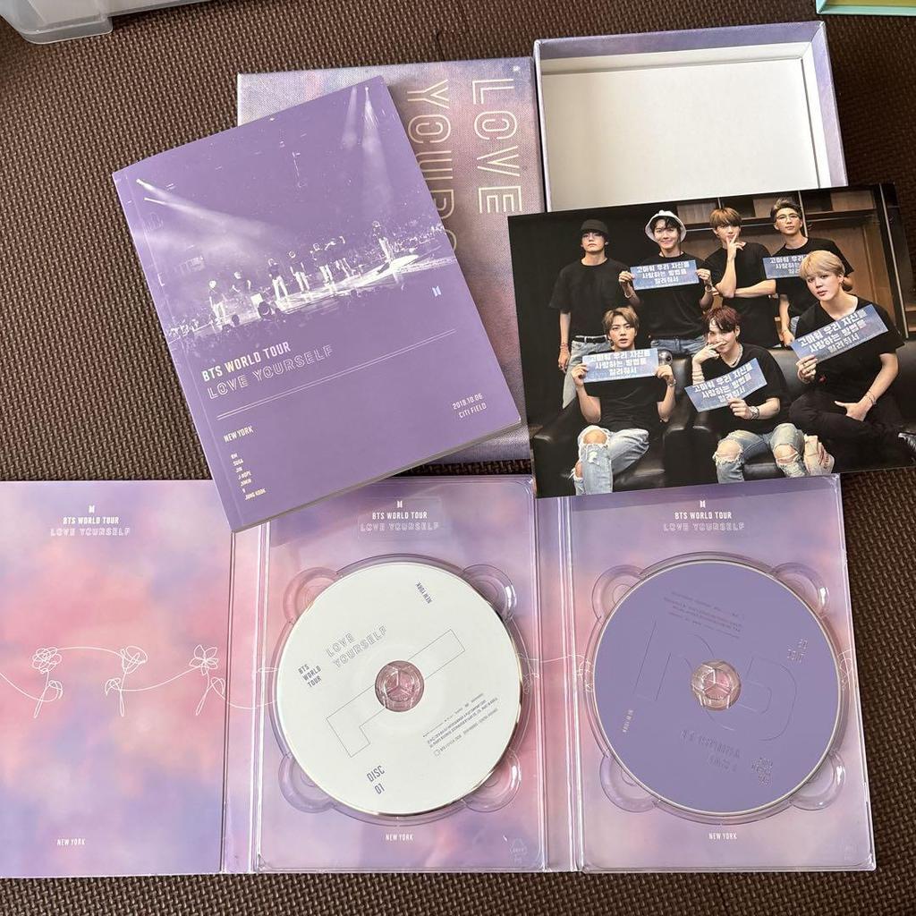 [USED] BTS World Tour LOVE YOURSELF New York DVD