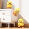 Cartoon With Eggshell Cute Duckling Dinosaur Egg Shape Using Clockwork Power Can Walk Animal Doll Home Desktop Fun Decoration