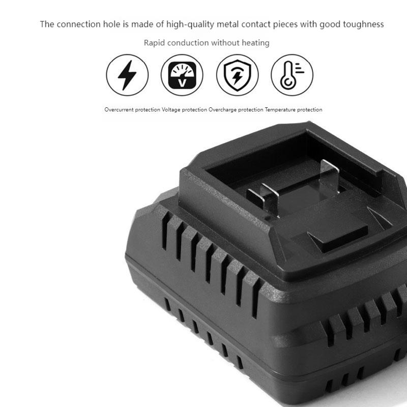 18V 21V Li-ion Battery Charger Quick Charge 0.5A 1.2A 2A 3A Power Tools Portable Charger for BL1415 BL1815 BL1830 BL1850