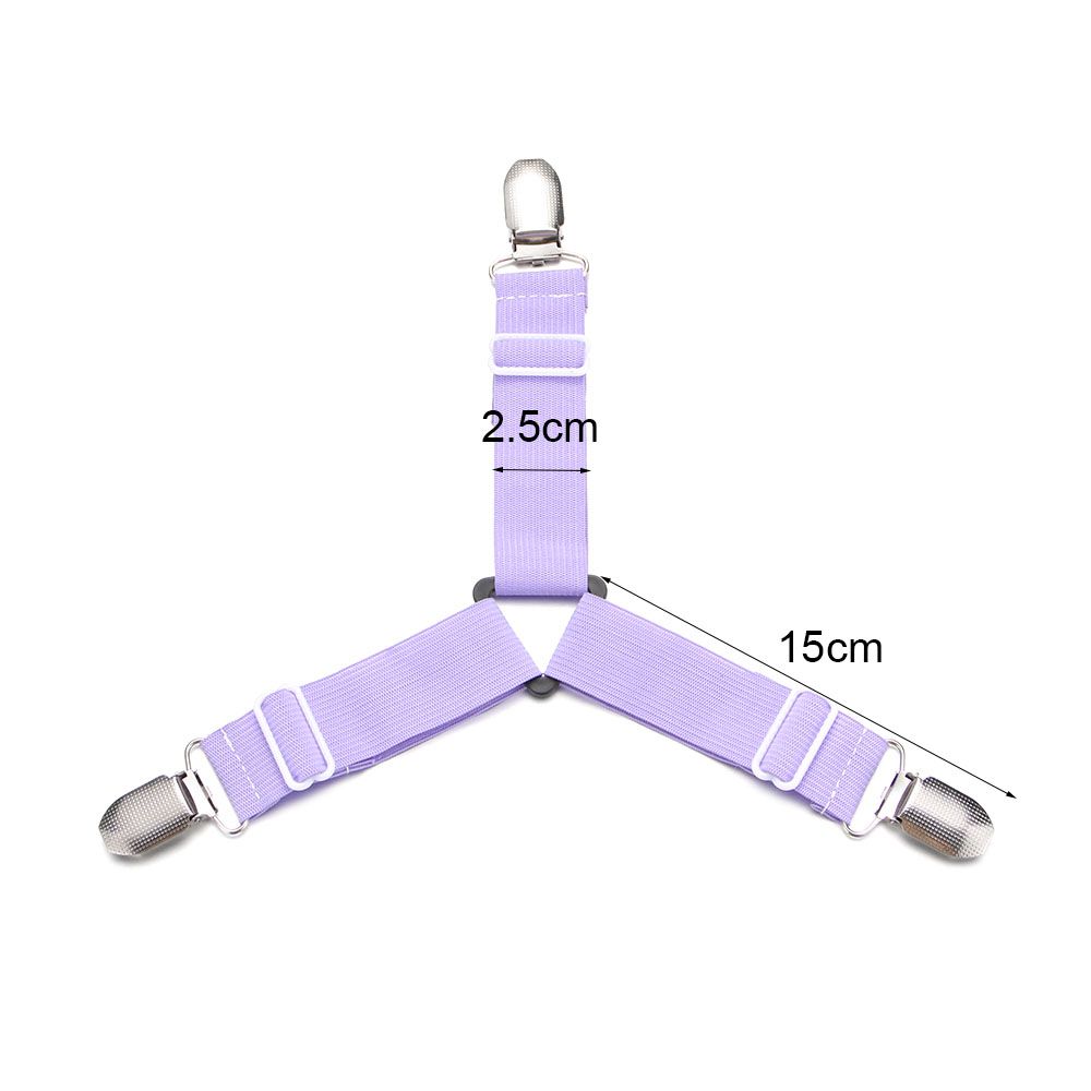 Living Grippers Suspenders Non-slip Straps Elastic Belt Fastener Bed Sheets Buckle Mattress Clip