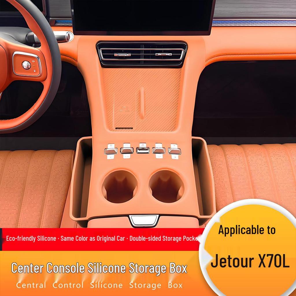 Silicone Protective Pad for Jietu Shanhai L7 PLUS Gear Shift Console