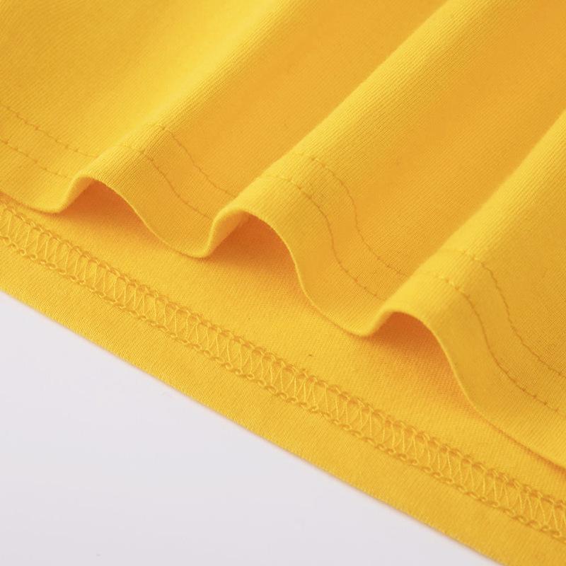 Unisex Summer 2024 Kids' Cotton T-Shirt – Fashionable Short-Sleeve Round Neck for Boys and Girls